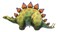 Northstar Balloons 46 Northstar Stegosaurus Foil Balloon Multicolor