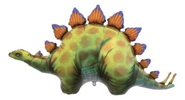 Northstar Balloons 46 Northstar Stegosaurus Foil Balloon Multicolor