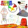 Skoolzy STEM Toys Connecting Straws Building 200 Piece Kit  Tinker Toys Fine Motor Skills Interlocking Engineering Builder Set Preschool Activity Building Toys Ages 3 Includes Bag and eBook