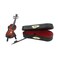 ROOTLISA 36Inch Mini Handheld Violin Toy Miniature Musical Instruments Collection Wooden Decorative Ornaments Gift with Stand Support and Case