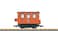 Mrklin 20060 LGB Car Pass RR Vehicle OrangeWhite