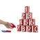 Hey Play Carnival Games for Kids Bean Bag Can Toss Outdoor Game for Adults Kids Boys and Girls  Red