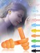 Swimming Earplugs Waterproof Ear Plugs Silicone Noise Cancelling Earplugs with Storage Boxes for Sleeping Swimming Color Set 2 8 Pairs
