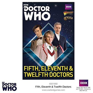 Doctor Who Fifth Eleventh  Twelfth Doctors for Exterminate The Miniatures Game