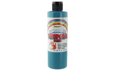 Pro Art Washable Tempera Paint 16 fl oz 473 ml Turquoise
