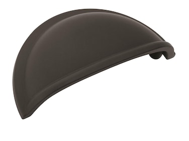 Amerock  Cabinet Cup Pull  Matte Black  3 inch 76 mm Center to Center  Cup Pulls  10 Pack  Drawer Pull  Drawer Handle  Cabinet Hardware