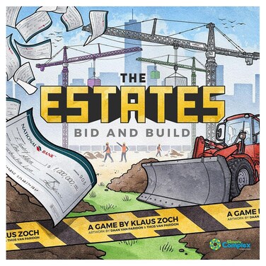 Capstone Games The Estates Strategy Board Game 24 Players Ages 10 40 Minute Game Play