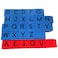 hand2mind Jumbo Reading Rods Create Sight Words with Alphabet Blocks for Kids Ages 48 CVC Word Builders Linking Cubes Montessori Toys for Toddlers Kindergarten Homeschool Supplies Set of 28