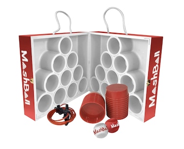 Wild Sports MashBall Floating Toss Game Includes 2 Balls 22 Plugs and Measuring Cord