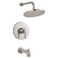 American Standard TU105508295 Studio S Tub Trim Kit with WaterSaving Shower Head and Cartridge 175 GPM Brushed Nickel