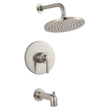 American Standard TU105508295 Studio S Tub Trim Kit with WaterSaving Shower Head and Cartridge 175 GPM Brushed Nickel