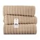 Classic Turkish Towels CTT  Luxury 3 Piece Jumbo Bath Sheets 100 Turkish Cotton Absorbent  Ultra Comfy Bath Towel Sheets for Hotels  Spa  40x65 Almond Beige