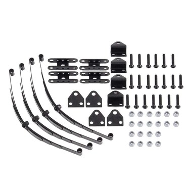 INJORA RC Car Spring Suspension Bar Leaf Spring Suspension Steel Bar for 110 RC Rock Crawler D90 Axial SCX10 F350 2 Pairs