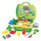 Childrens Dough  Carry Dino World Set  Kids Play Dough Playset  Clay Dough Toy Tool Set  Dough  Carry Dino World Pretend Play Toy Kit  Portable Molds Case  945 x 39 x 89 inches