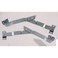 National Hardware N495800 Table Leg Braces Zinc Plated
