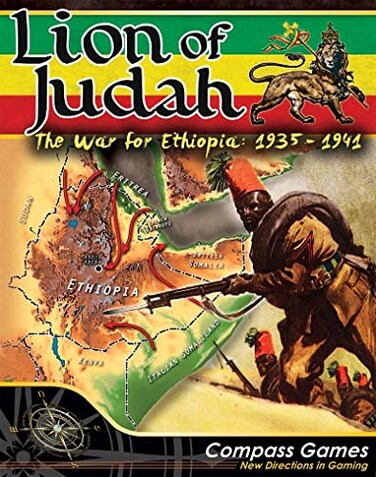CPS Lion of Judah the War for Ethiopia 19351941 Boardgame
