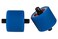 Heelys Replacement Fats Wheels With ABEC 5 Bearings Blue Medium