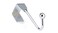 Richelieu Hardware BP99844140 Utility Over The Door Metal Hook 1 in 255 mm Chrome