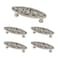 Franklin Brass Seaside Cottage Oval 5Pack Cabinet Handles 3 Hole to Hole Brushed Satin Pewter Kitchen Cabinet Pulls Drawer Handles Cabinet Hardware Dresser Drawer Pulls PBF663BSPC1