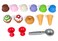 World Tech Toys Ice Cream Cart 14Piece Playset