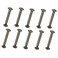 Ogrmar 10 PCS Inline Skate Wheel 1564 Shaft Hex Socket Screw Silver