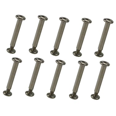 Ogrmar 10 PCS Inline Skate Wheel 1564 Shaft Hex Socket Screw Silver