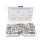 HVAZI M6 Stainless Steel PininTorx Pan Head Security Machine Screws Nuts Flat Washer with Split Lock Washers Assortment Kit