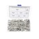 HVAZI M6 Stainless Steel PininTorx Pan Head Security Machine Screws Nuts Flat Washer with Split Lock Washers Assortment Kit