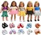 Sweet Dolly 18 Inch Doll Clothes Set 5 Sets of Doll Clothes and 2 Pairs of Shoes Fit 18 inch Dolls