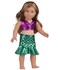 Sweet Dolly 18 Inch Doll Clothes Set 5 Sets of Doll Clothes and 2 Pairs of Shoes Fit 18 inch Dolls