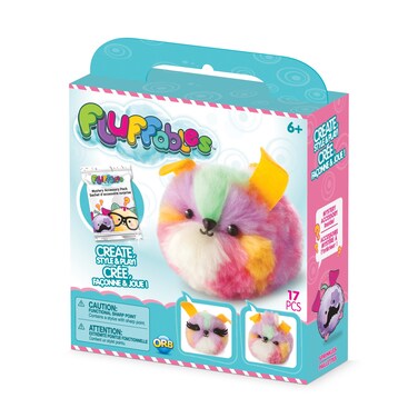 ORB Fluffables Sprinkles  Arts  Crafts Kit  Build Your own FluffablePurplePinkOrangeGreenWhite575 x 2 x 6