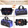 GoldskyUS 19Inch Wide Mouth Tool Bag Heavy Duty Waterproof Tool Storage Bag with Adjustable Shoulder Strap and Extra Bottom Base for Home DIY  Professional Use Tool  Equipment Storage 19 inch
