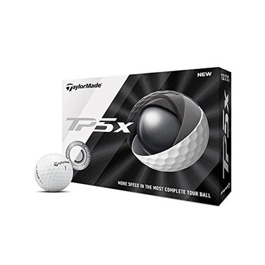TaylorMade TP5x Golf Balls One Dozen White