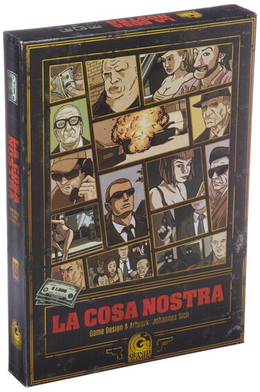Capstone Games La Cosa Nostra Board Game ModelCTGQG1004CTG