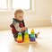 Fat Brain Toys GeoPeg Stacking Tower  Wooden FineMotor Learning Toy for Toddlers
