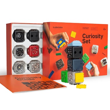 CUBELETS Modular Robotics Robot Blocks with 11 Robot Cubes  Curiosity Set for Home Robotics Kit  Kids STEM Kits  Kids Engineering Kit