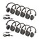 Califone 1534BK Child Size Headsets Black Set of 10
