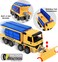 Click N Play Friction Powered Jumbo Snow Removal Plow Truck Construction Toy Vehicle for Kids