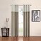 ECLIPSE Arno Modern Blackout Thermal Grommet Window Curtain for Bedroom or Living Room 1 Panel 52 x 95 Latte