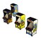 Tiny Arcade Galaxian Miniature Arcade Game MultiColored