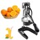 ROVSUN Professional Citrus Juicer Lemon Squeezer Commercial Manual Fruit Press Juicer for Lemon Pomegranate Orange Juice Heavy Duty Hand Press Orange Juicer Press and Lime Squeezer Stand Black