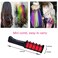 Runlong Hair Chalk Comb 6 Colors for Teen Girls Cosplay Halloween Ball Party Gifts For Girls