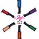 Runlong Hair Chalk Comb 6 Colors for Teen Girls Cosplay Halloween Ball Party Gifts For Girls