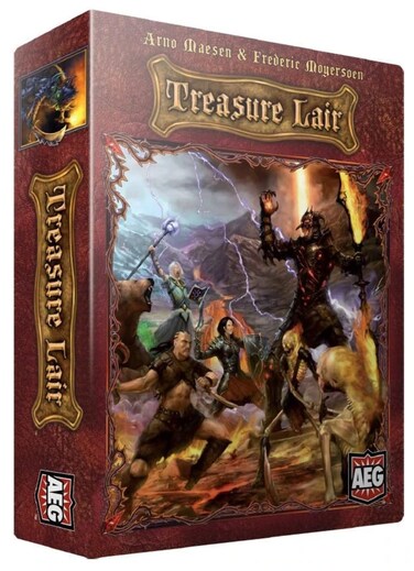 Alderac Entertainment Group AEG Treasure Lair Board Game 4 Player