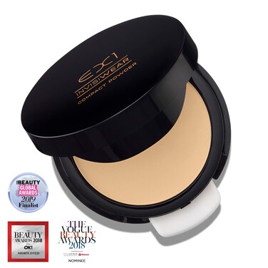 EX1 Cosmetics Black Compact Powder 20