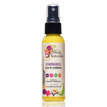 Alikay Naturals Lemongrass Leave In Conditioner Natural Silk Amino Acid Aloe Vera Juice Lemongrass Oil 2 Ounce