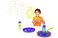 Gazillion Incredibubble Multiple Bubble Wand 2 Pack Color May Vary