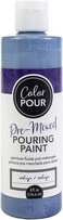 AMERICAN CRAFTS COLOR POUR PAINT 8OZ INDIGO