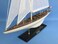 Hampton Nautical Wooden Intrepid Model Sailing Yacht 35