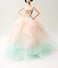 Cora Gu Handmade Dress Fit for 12 Doll Handmade Melon Gown Wedding Dress Fit for 12 Fashion DollDolls not Included